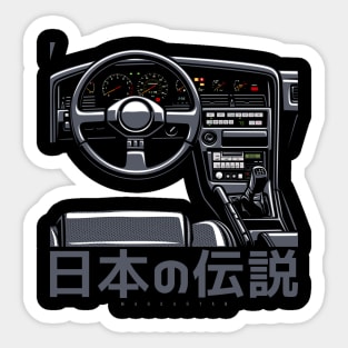 Supra mk III interior Sticker